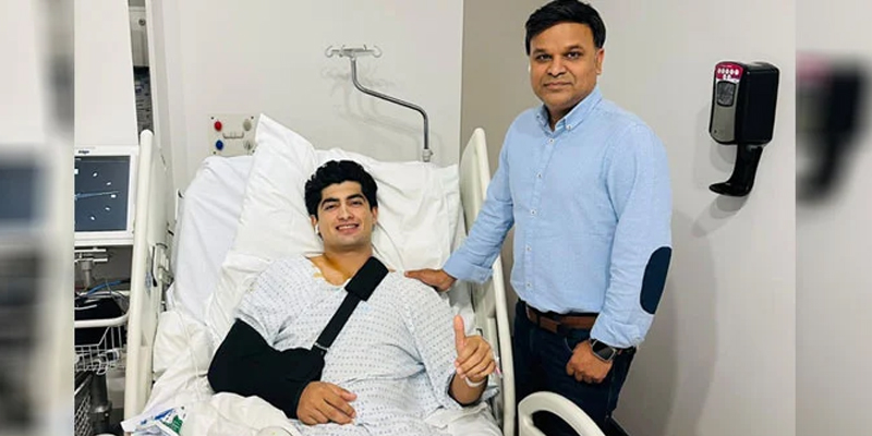 نسیم شاہ کے کندھے کی سرجری مکمل ہوگئی
