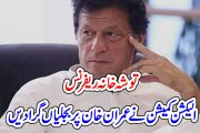 توشہ خانہ ریفرنس الیکشن کمیشن نے عمران خان پر بجلیاں گرادیں